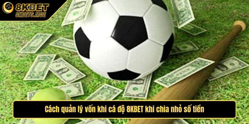 Cách quản lý vốn khi cá độ 8KBET khi chia nhỏ số tiền